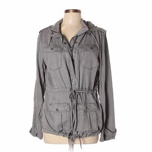 XS Max Jeans Tencel Jacket Gray